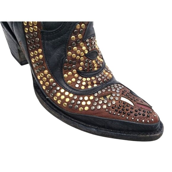 OLD GRINGO Snake Studded Zipper Boot - Picture 5 of 13